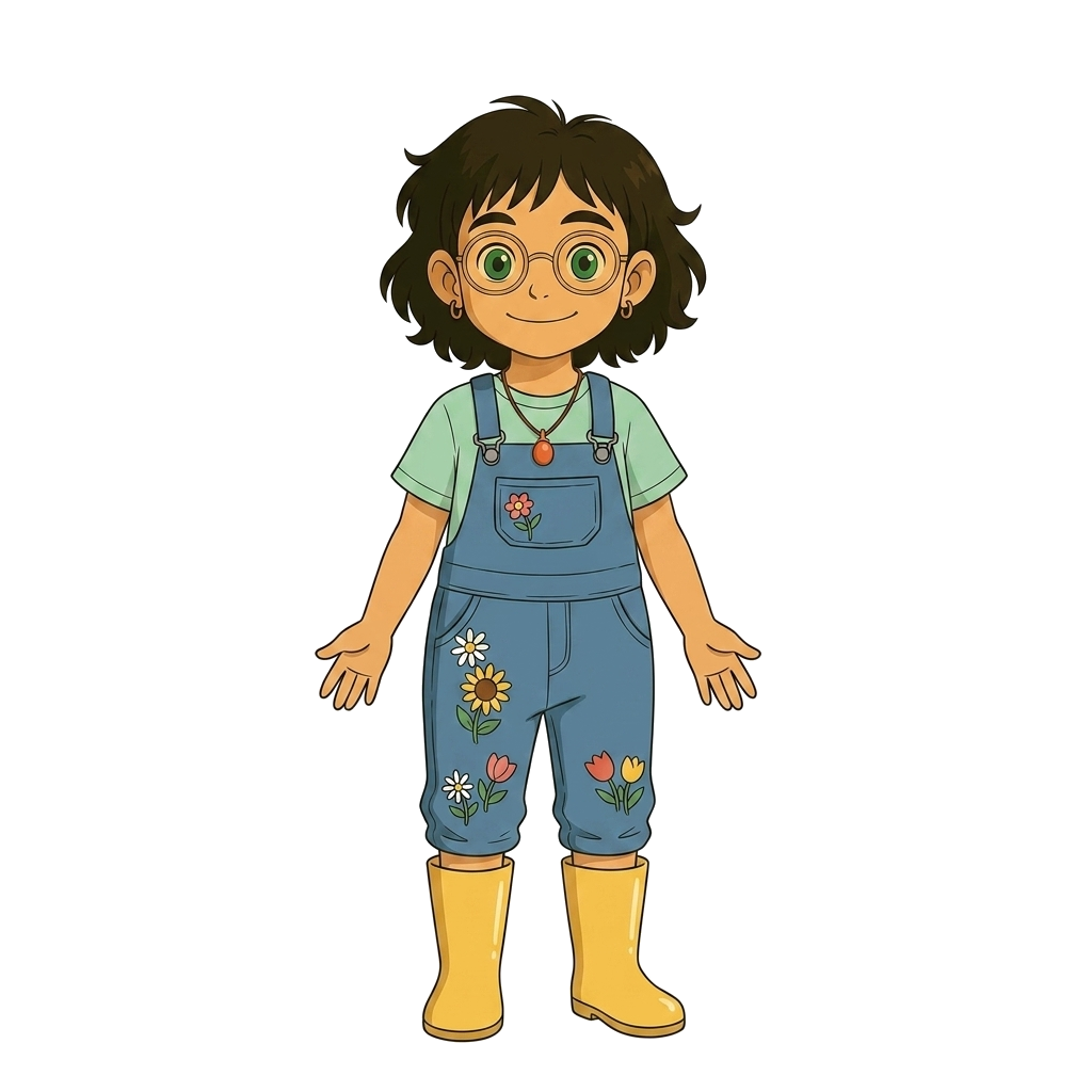 Genni, la bambina esperta di botanica che racconta Genni Garden