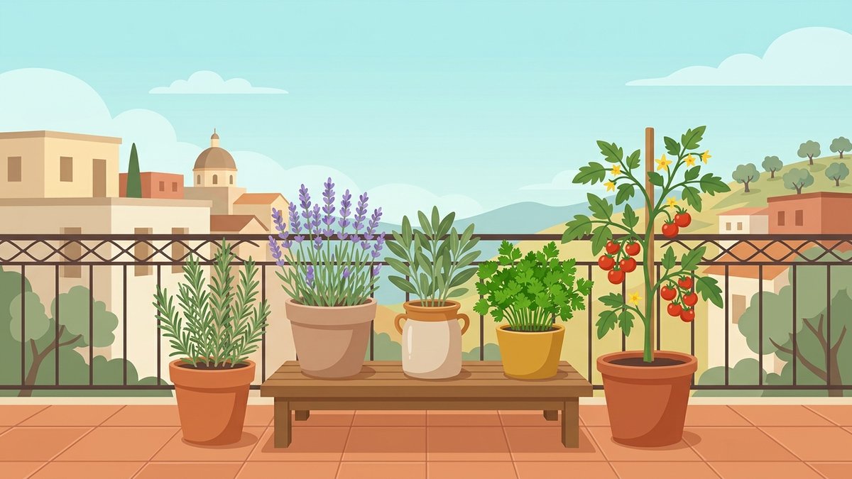Il terrazzo che non muore: 5 piante per chi parte da zero
