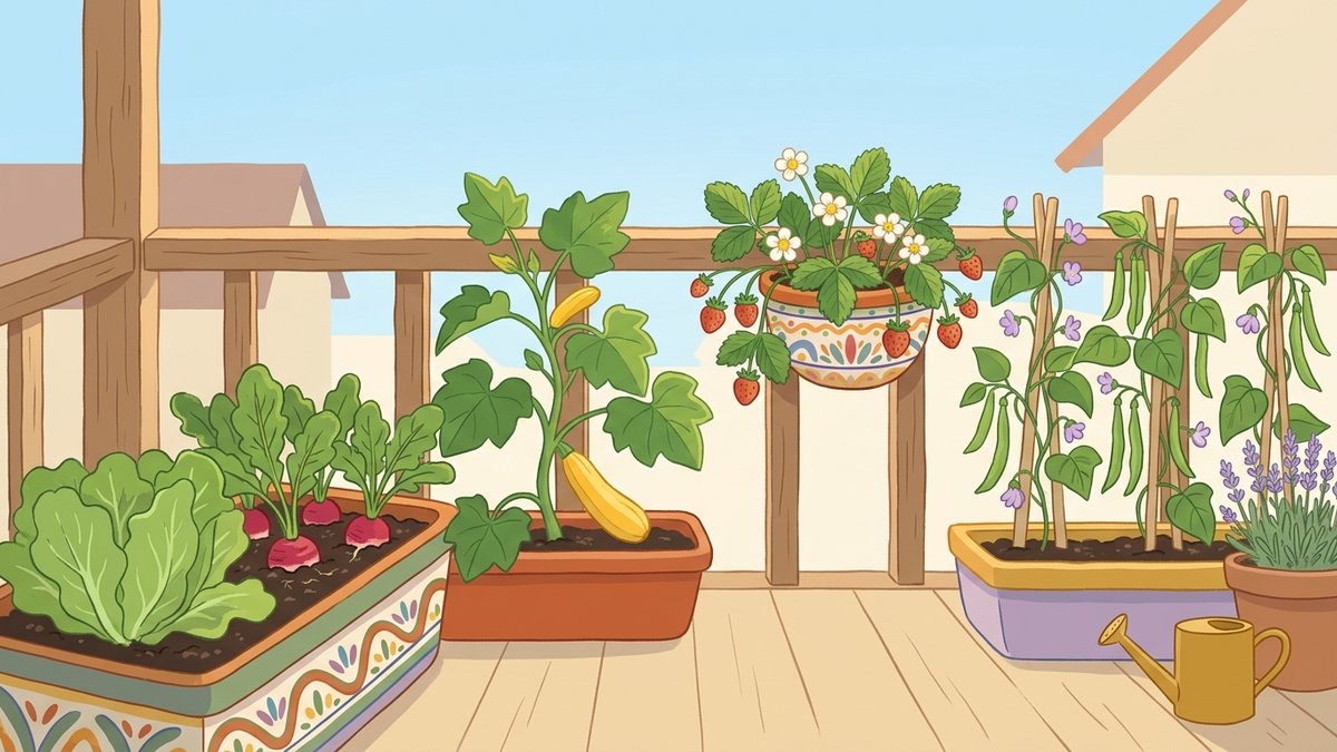 Orto in vaso: le 5 verdure facili che crescono anche sul balcone