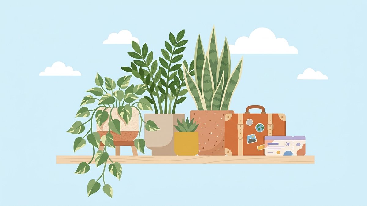 Le piante che sopravvivono a chi viaggia: la guida per assenti e distratti